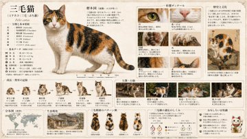 動物図鑑 のAI生成画像