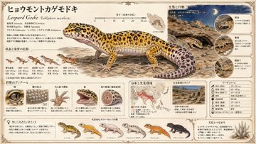 動物図鑑 のAI生成画像