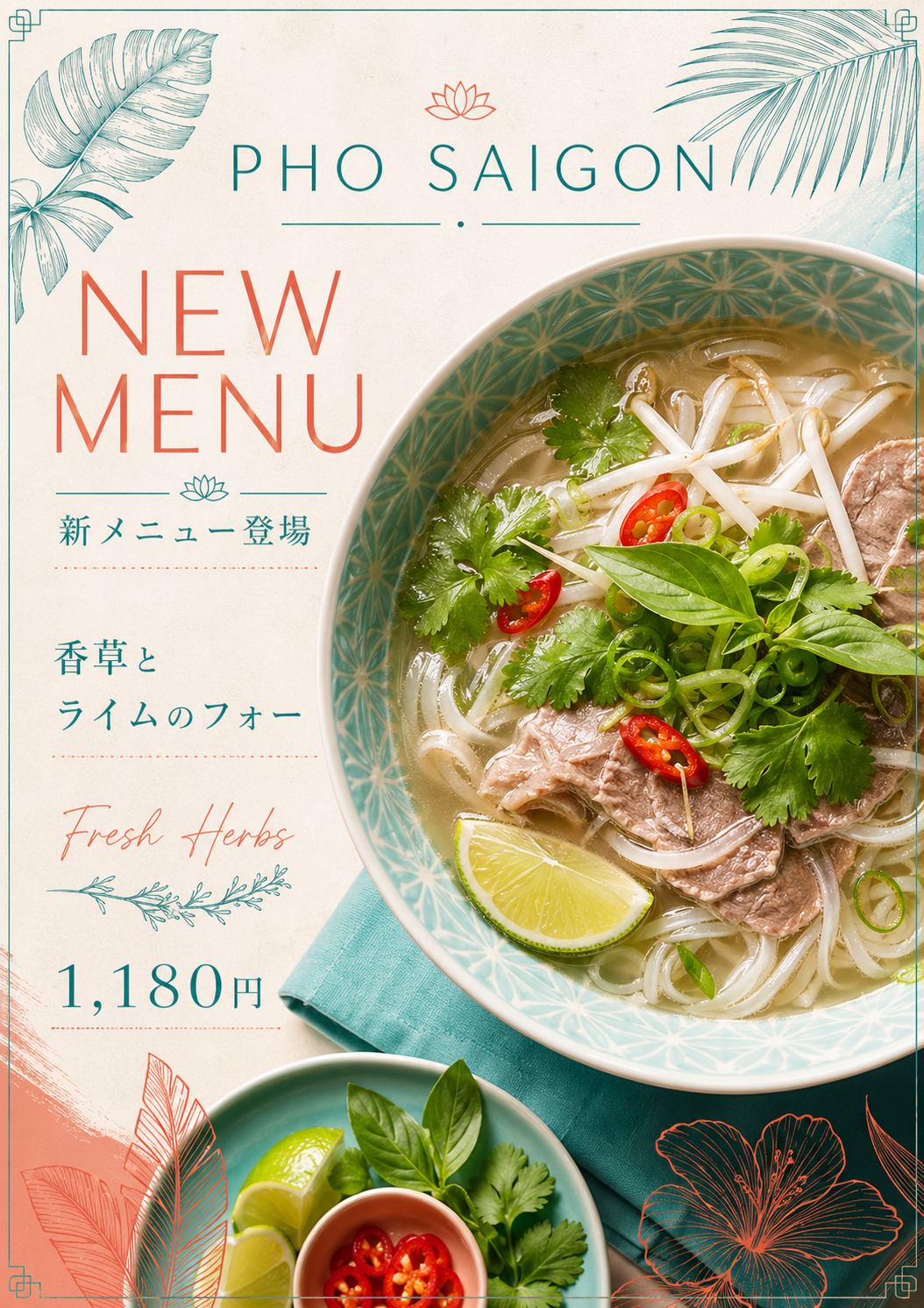 ベトナム料理・エスニック のAI生成画像