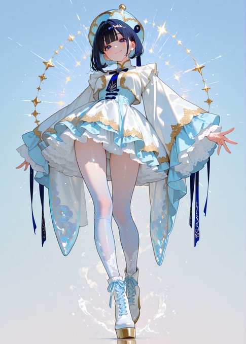 星降る魔法少女の舞 のAI生成画像