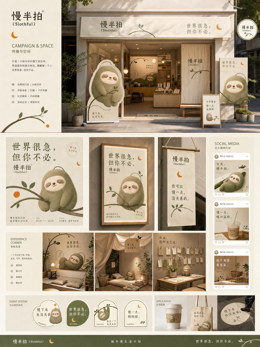 スロスカフェのブランドデザイン のAI生成画像