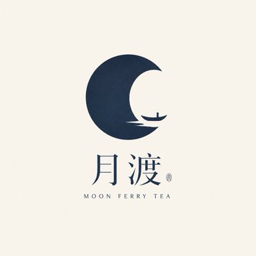 《負空間ロゴ》 簡略版プロンプト のAI生成画像
