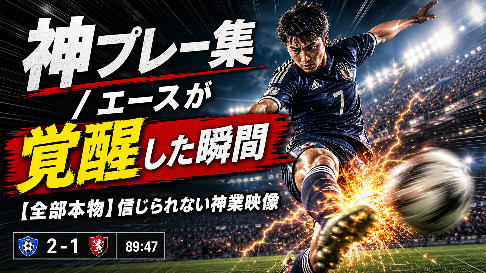 サッカー神プレー集サムネイル