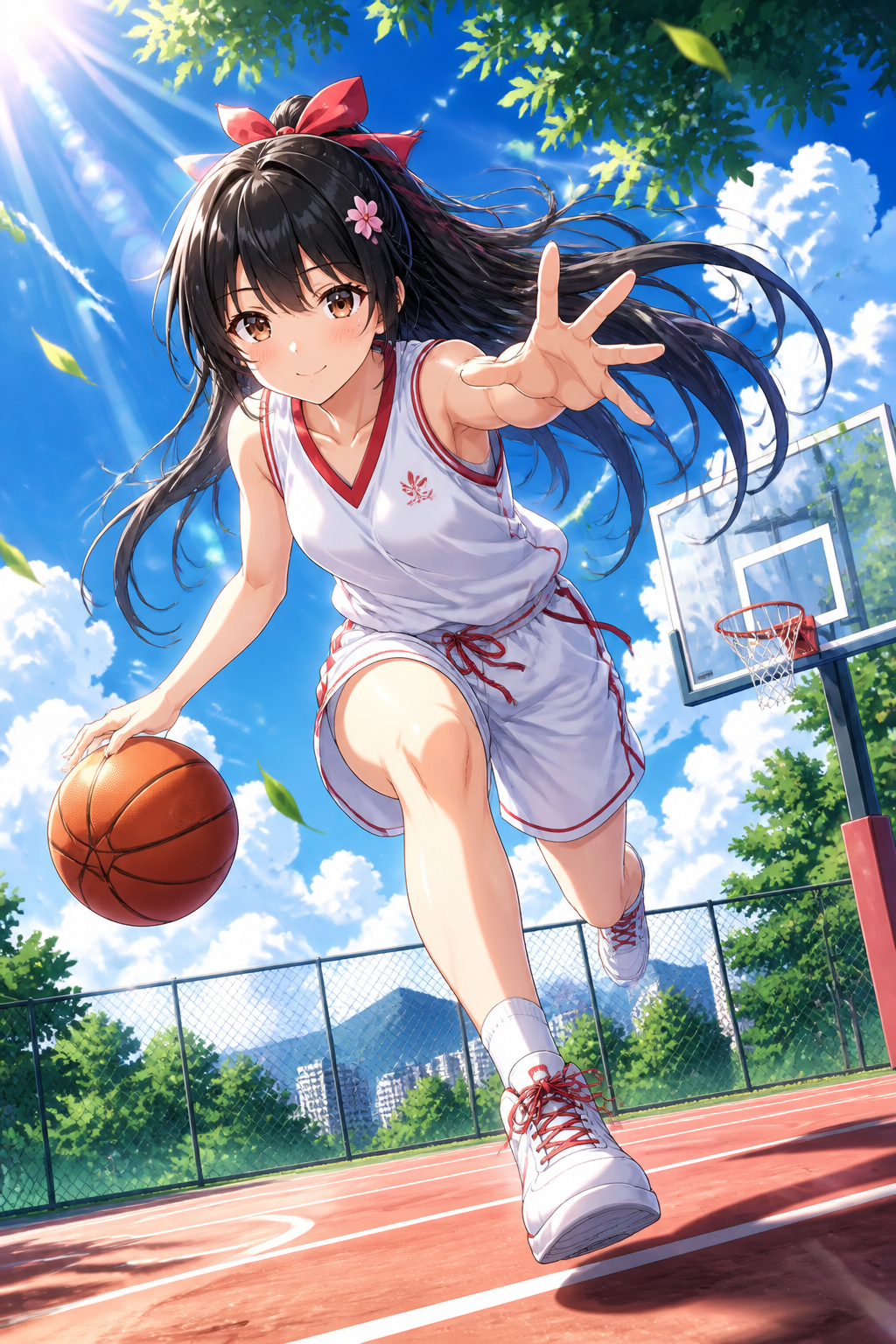 バスケ少女アニメ