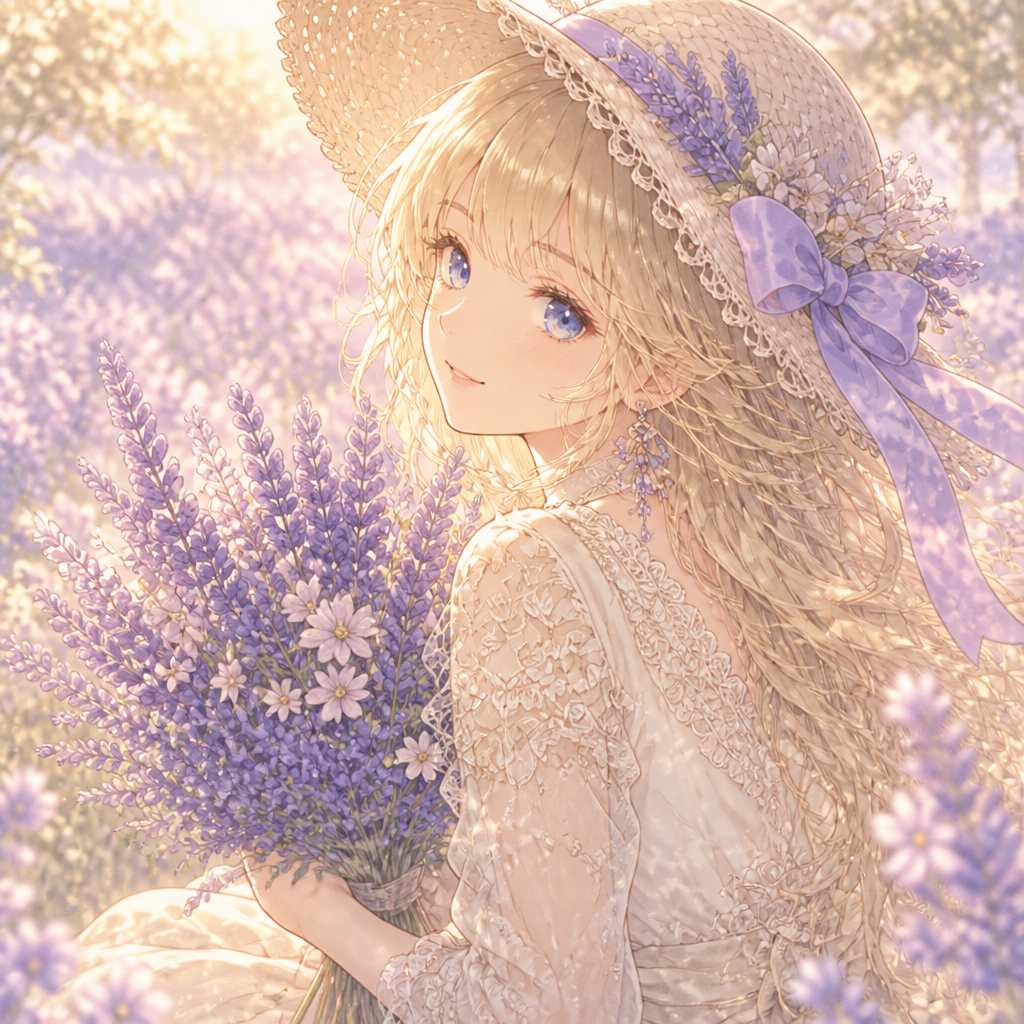 風と花束の約束ポスター のAI生成画像