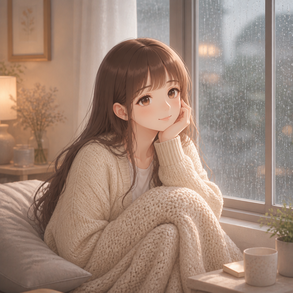 やすらぎのおうち時間 のAI生成画像