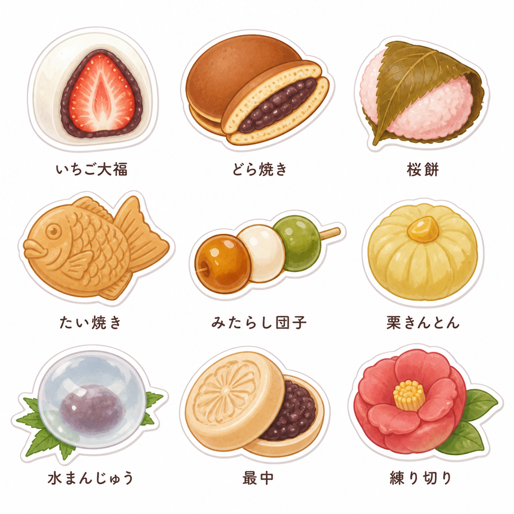 季節の和菓子図鑑